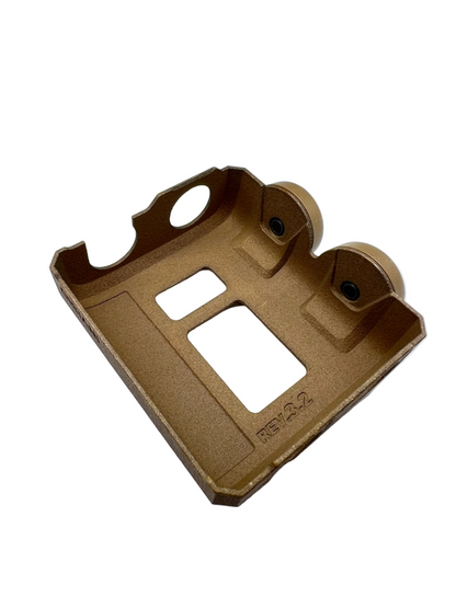 INVISIO V60 Cover with Standard Buttons, Tan