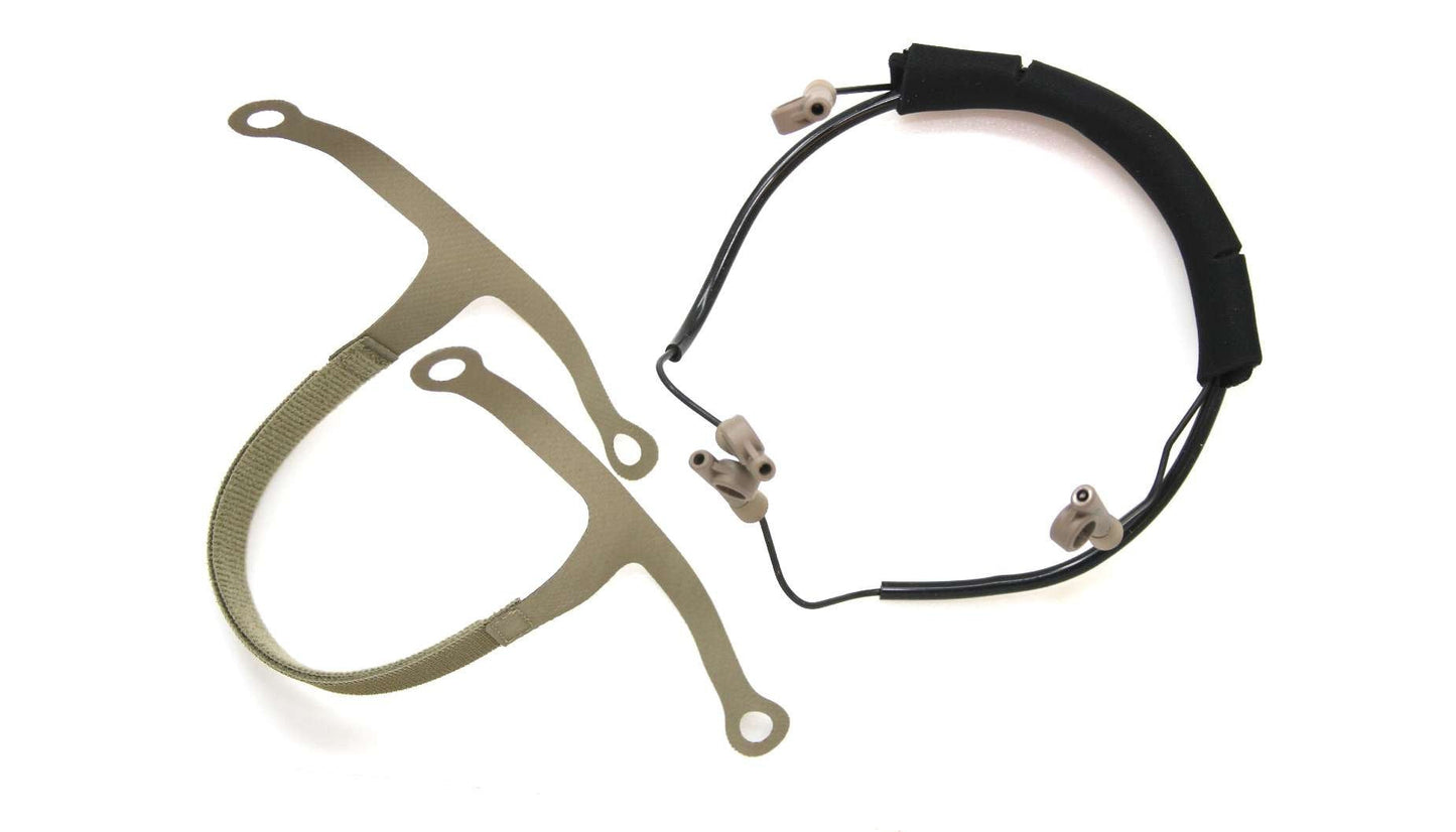 INVISIO T7 Neckband Mount Kit, Tan