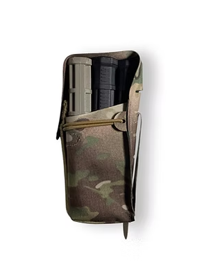 L4 performance 308 double mag pouch (DK røggranat)