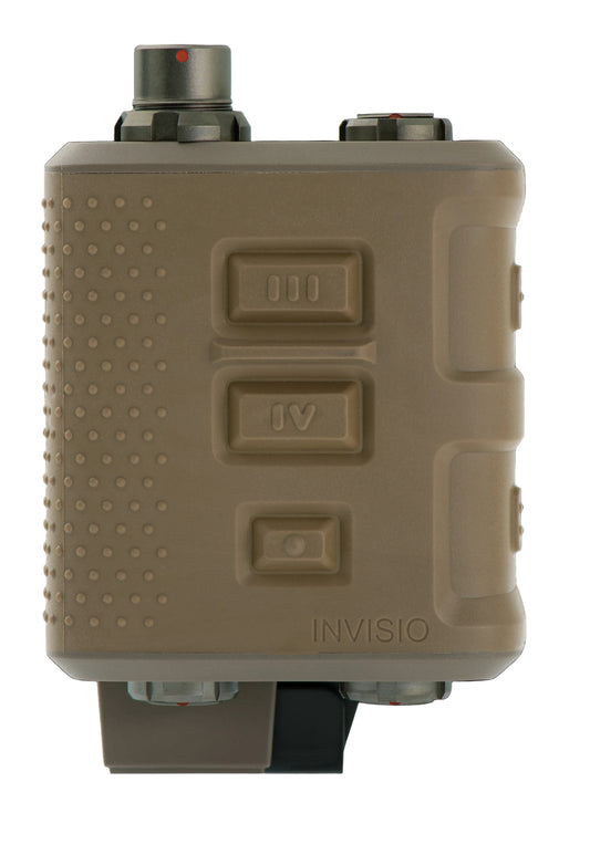 INVISIO V60, 4-PTT, 3-COM, Gen II, Tan