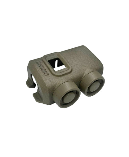 INVISIO V20 Cover with Guard Ring Buttons, Tan