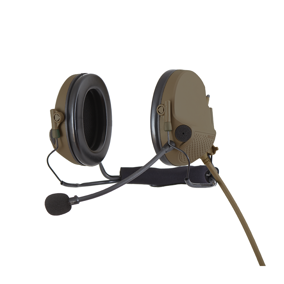 INVISIO T7 Neckband Mount Kit, Tan