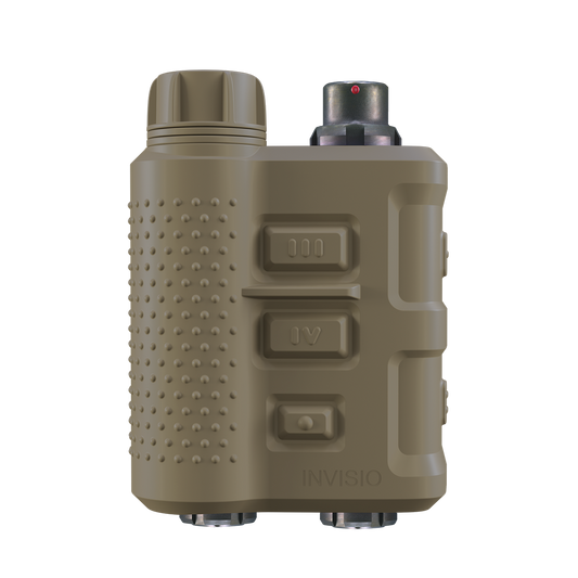 INVISIO V50, 4-PTT, 2-COM, Gen II, Tan