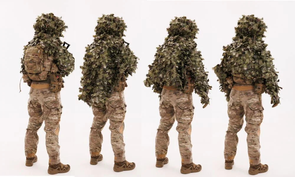 LAPA Camouflage Cape Viper Hood + cloak