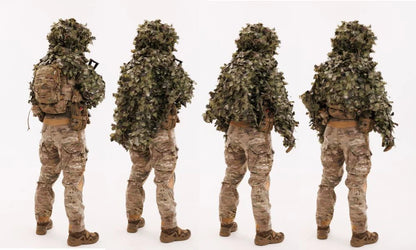 LAPA Camouflage Cape Viper Hood + cloak
