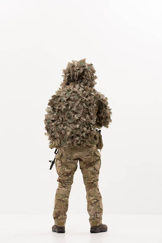 LAPA Camouflage Cape Viper Hood + cloak
